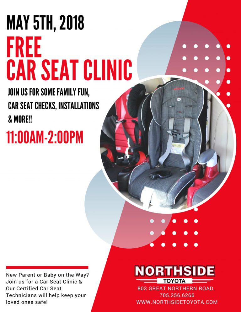 FREE CAR SEAT CLINIC Northside Toyota